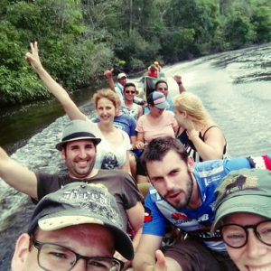 Reise Hunter Amazonas Boot zurück
