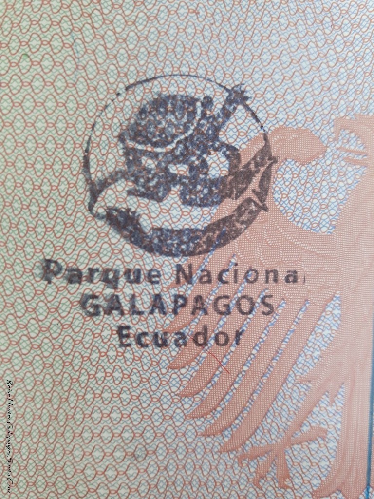 Reise Hunter Galapagos Passtempel