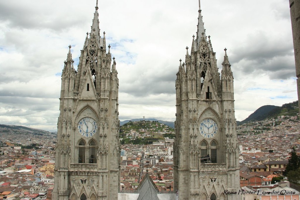 Reise Hunter Ecuador Quito Basilica Panecillo