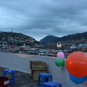 Reise Hunter Quito Rooftop Aussicht 3