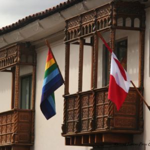 Reise Hunter Flaggen Peru und Cusco