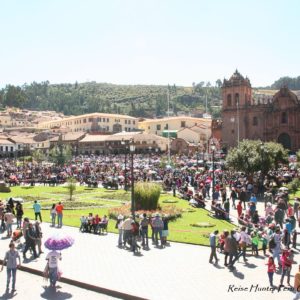 Reise Hunter Cusco CorpusCristi ÜberblickPlatz