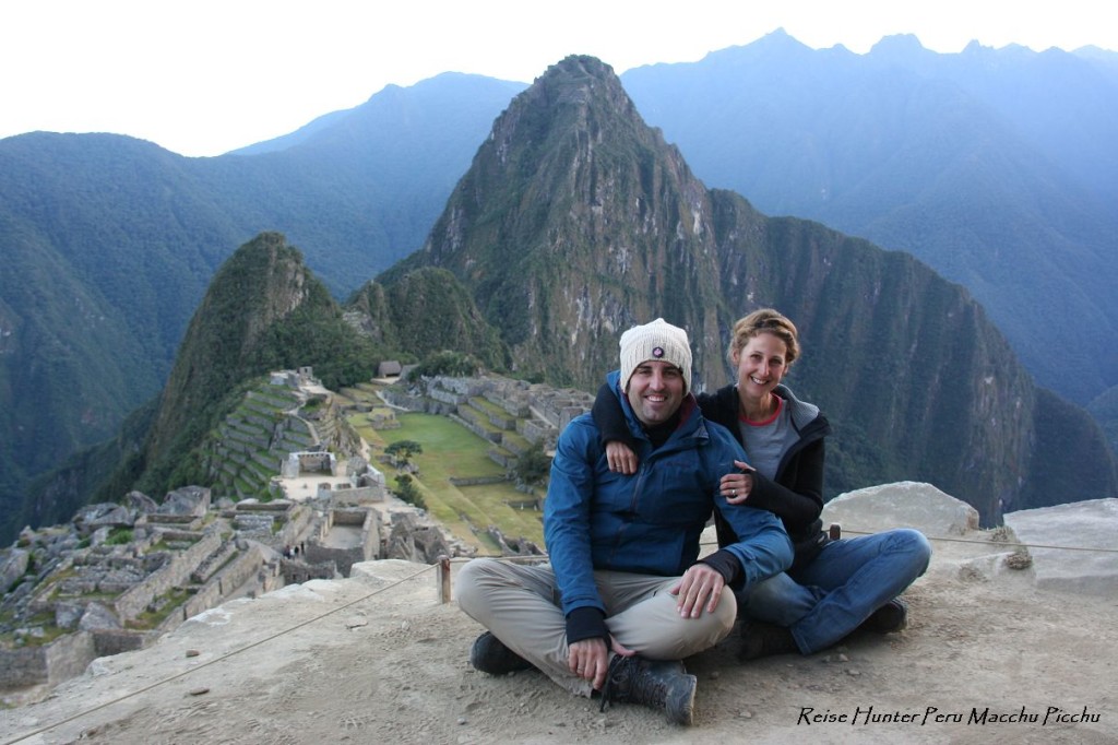 Reise Hunter Peru Macchu Picchu sitzen