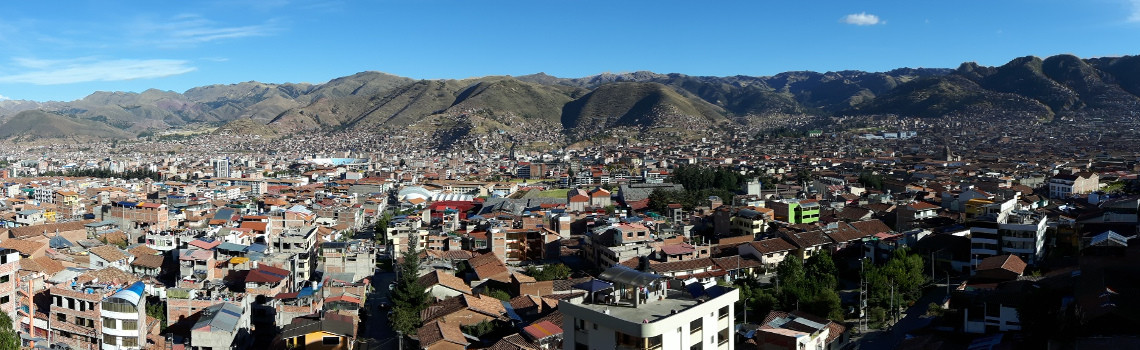 Reise Hunter Peru Cusco Panorama Titel