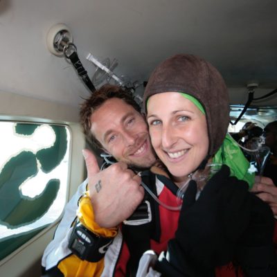 Reise Hunter Neuseeland Taupo Skydiving Flieger
