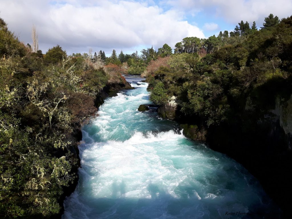 Reise Hunter Neuseeland Huka Falls