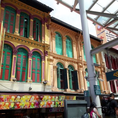 Reise Hunter Singapur China Town Haus