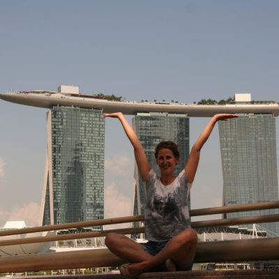 Reise Hunter Singapur Marina Bay Tower Hebefigur 2