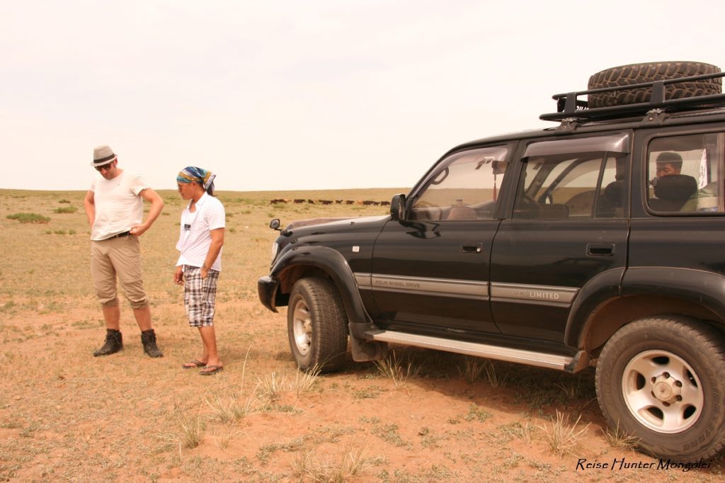 Reise Hunter Mongolei Jeep