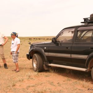 Reise Hunter Mongolei Jeep