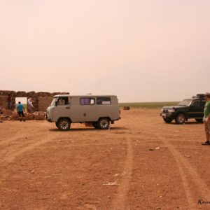 Reise Hunter Mongolei Russischer Wagen2
