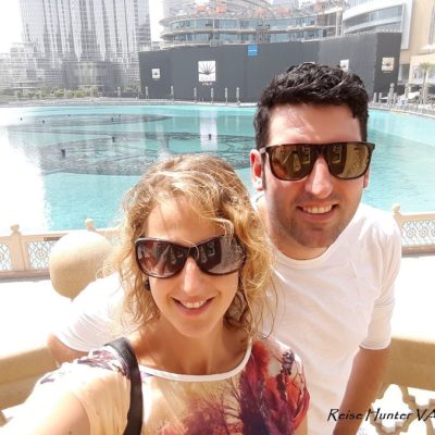 Reise Hunter Dubai Fountain Daniel und Judith